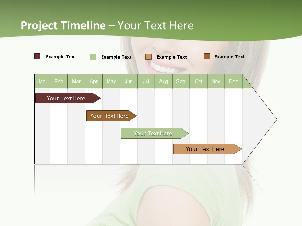 Petal Love Orchid PowerPoint Template