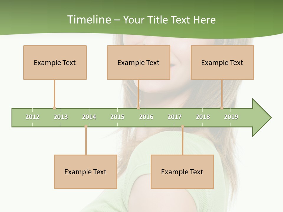 Petal Love Orchid PowerPoint Template