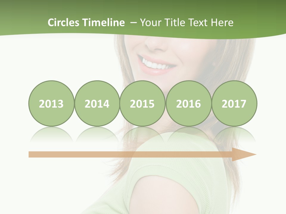 Petal Love Orchid PowerPoint Template