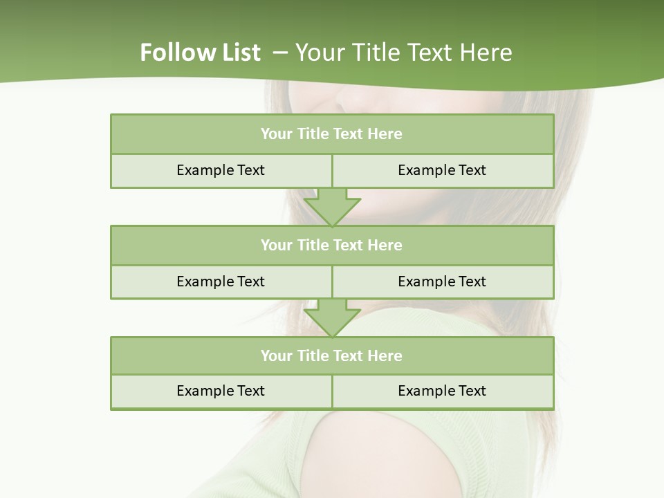 Petal Love Orchid PowerPoint Template