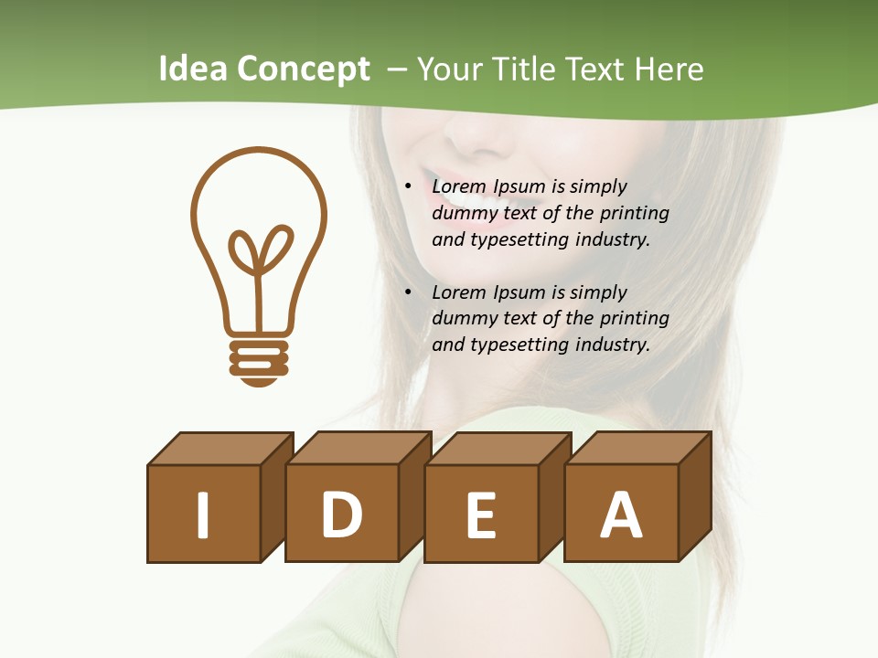 Petal Love Orchid PowerPoint Template