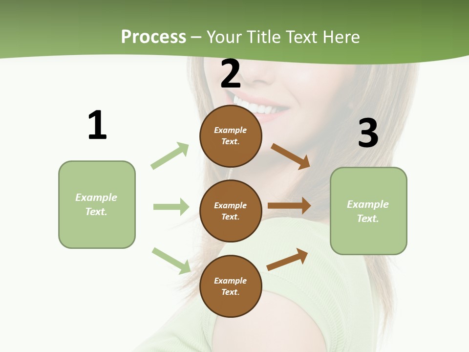 Petal Love Orchid PowerPoint Template