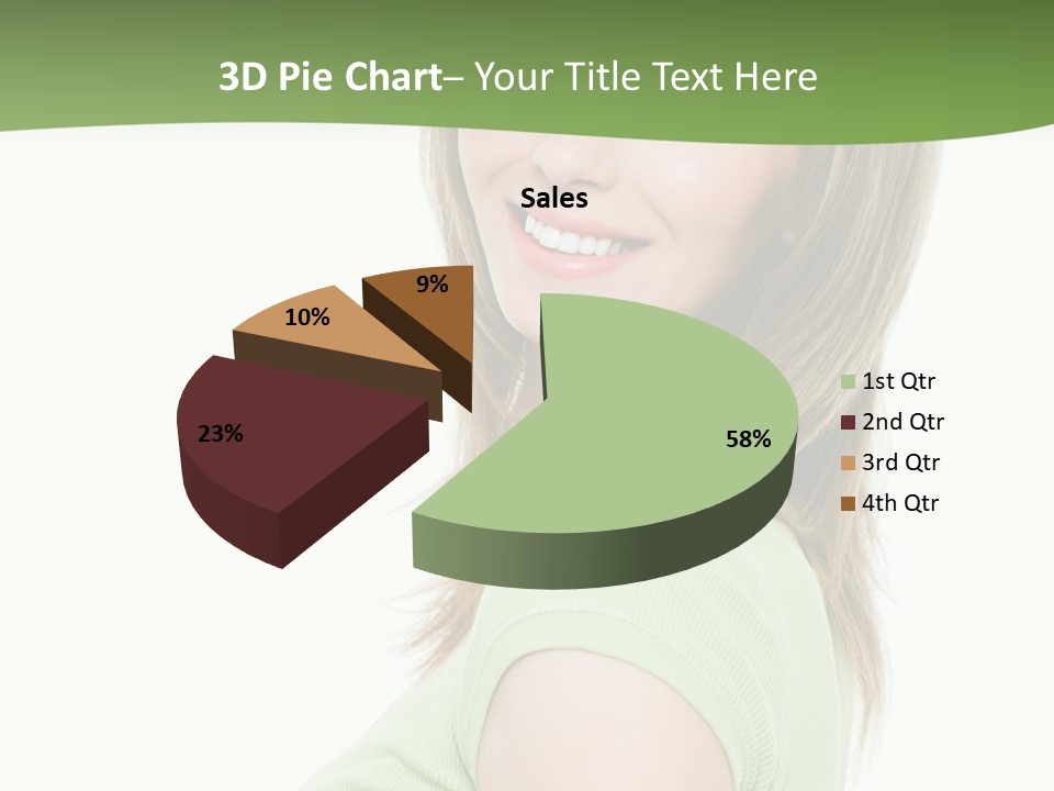 Petal Love Orchid PowerPoint Template
