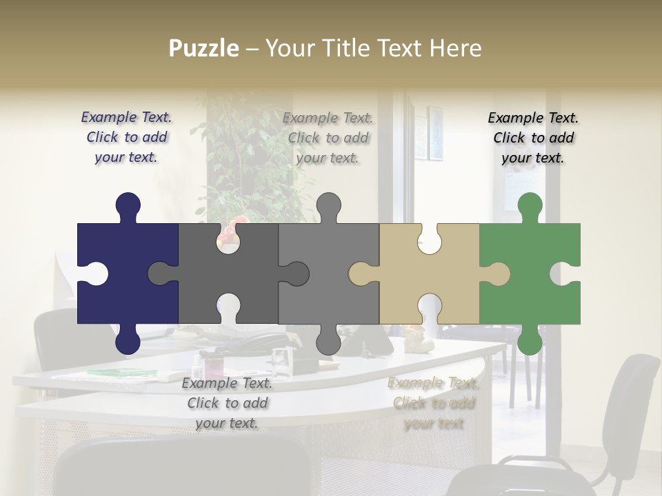 Chair Company Office PowerPoint Template