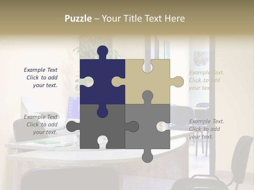Chair Company Office PowerPoint Template