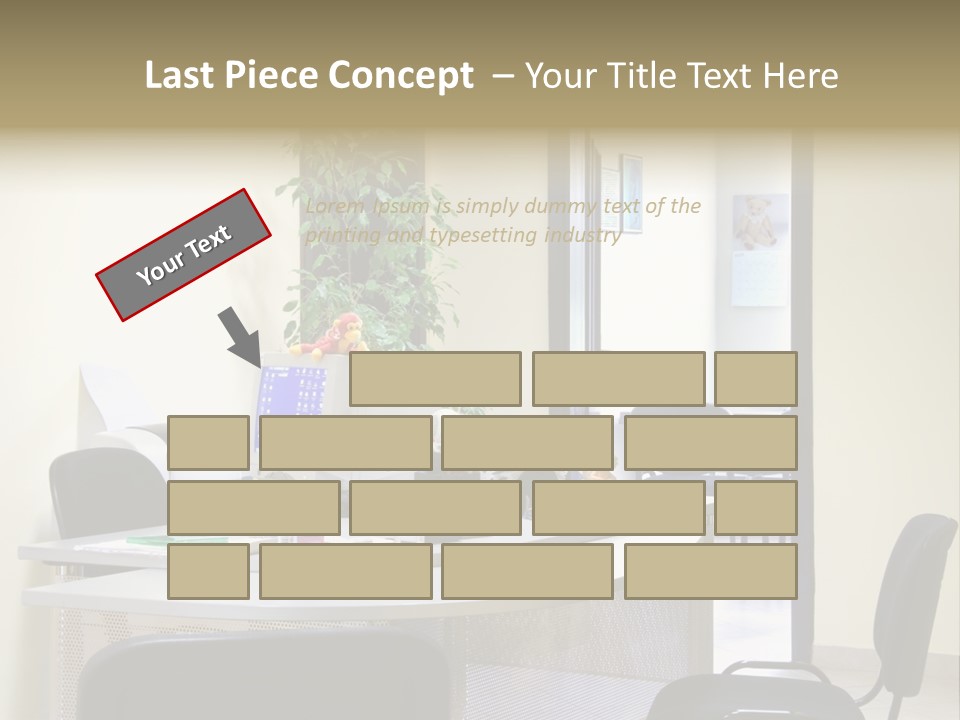 Chair Company Office PowerPoint Template