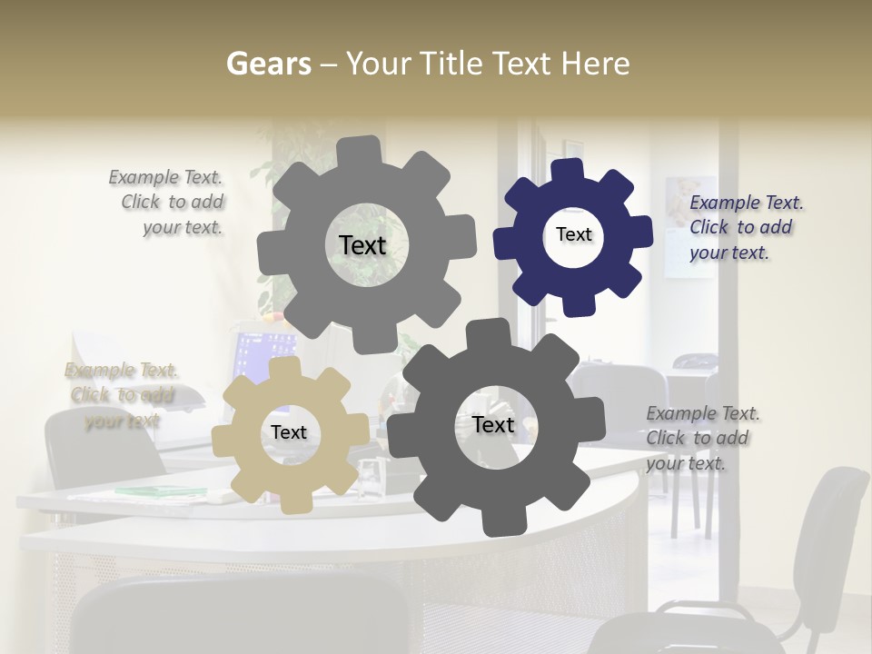 Chair Company Office PowerPoint Template