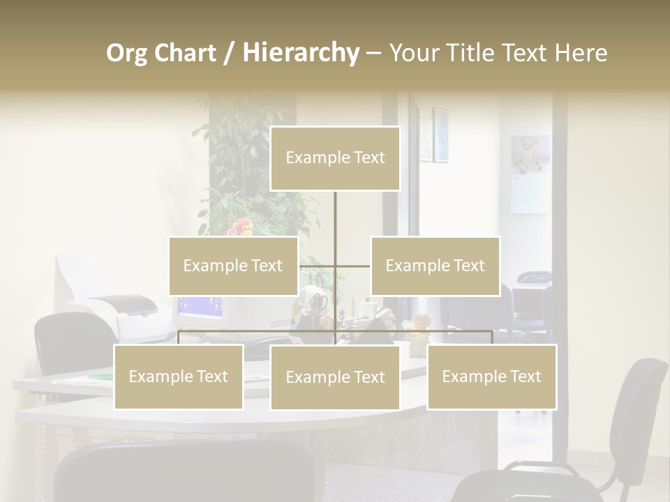 Chair Company Office PowerPoint Template