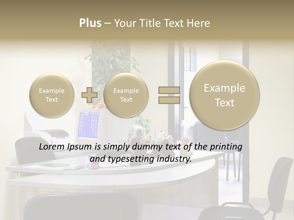 Chair Company Office PowerPoint Template