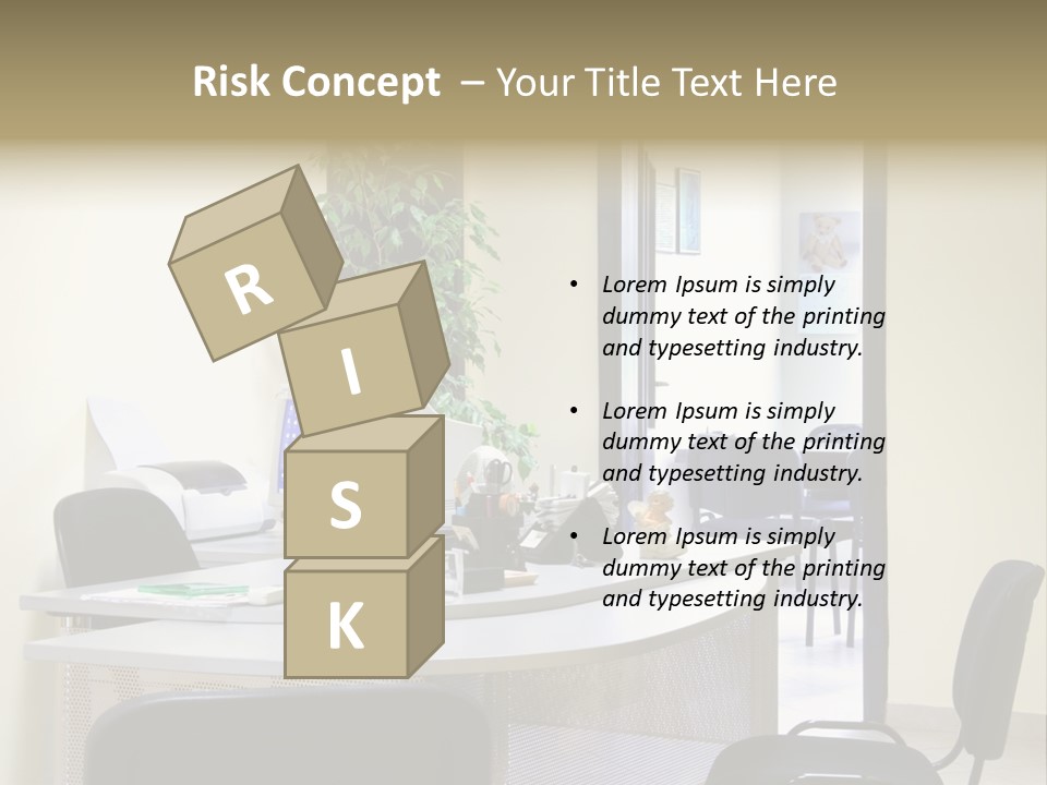 Chair Company Office PowerPoint Template