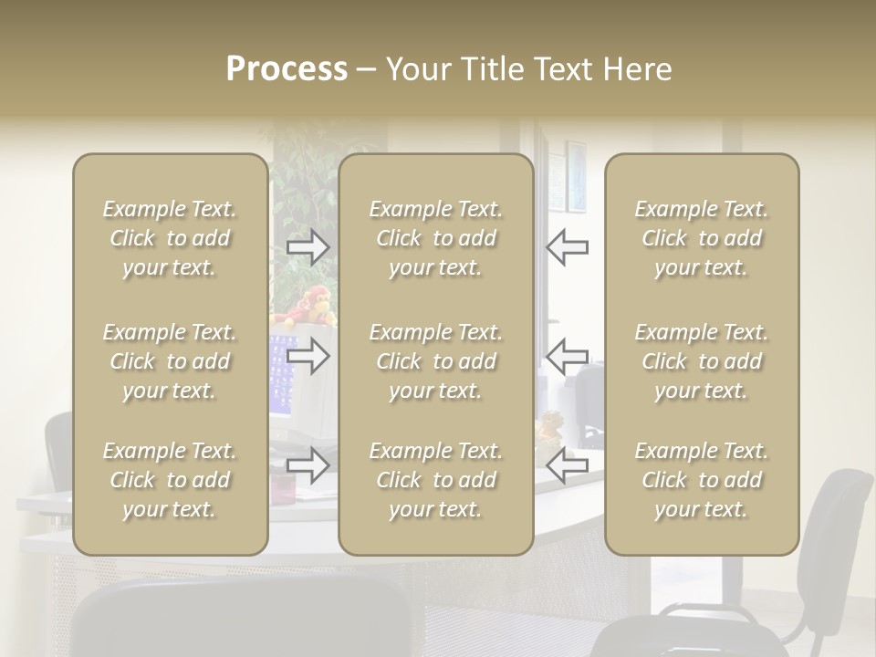 Chair Company Office PowerPoint Template