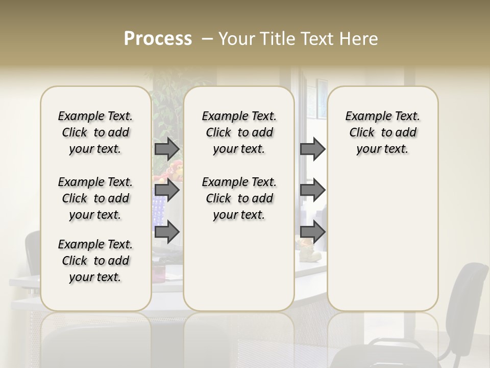 Chair Company Office PowerPoint Template