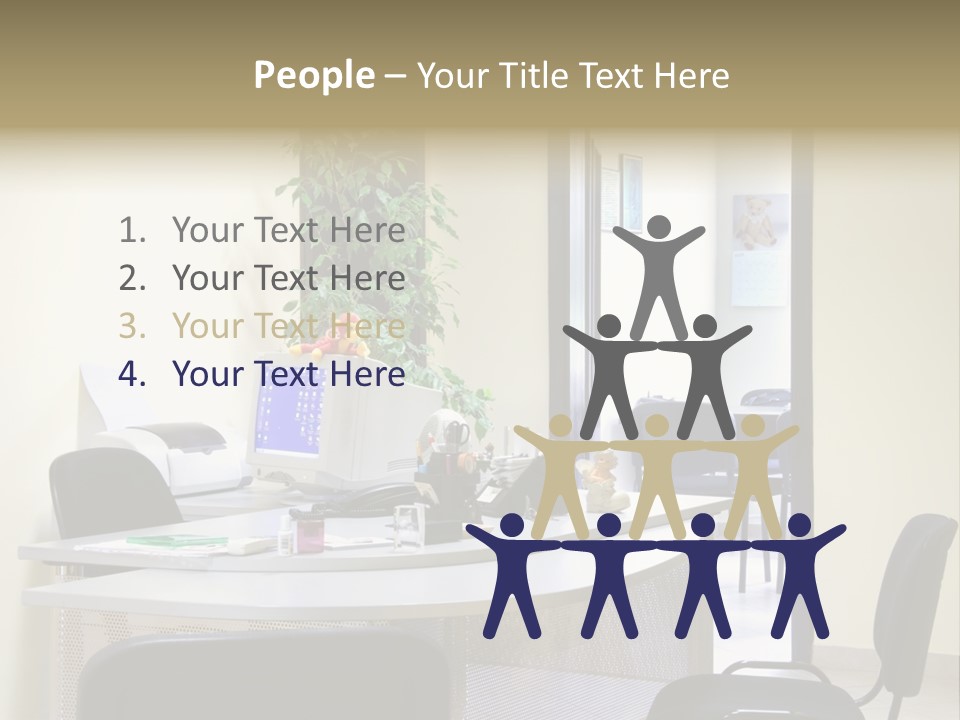 Chair Company Office PowerPoint Template