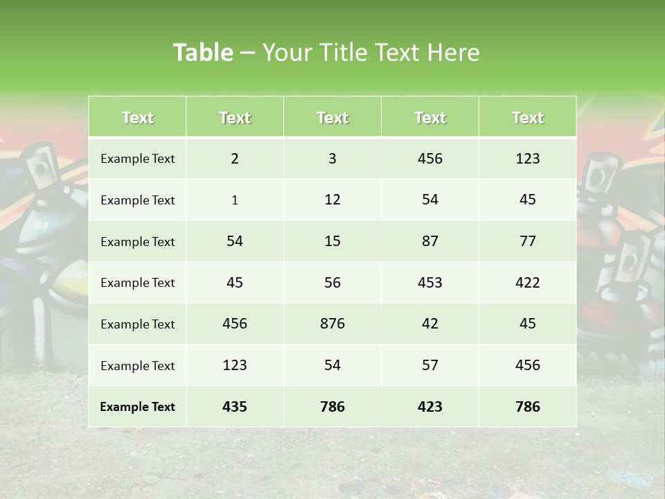 Drawing Street Style PowerPoint Template