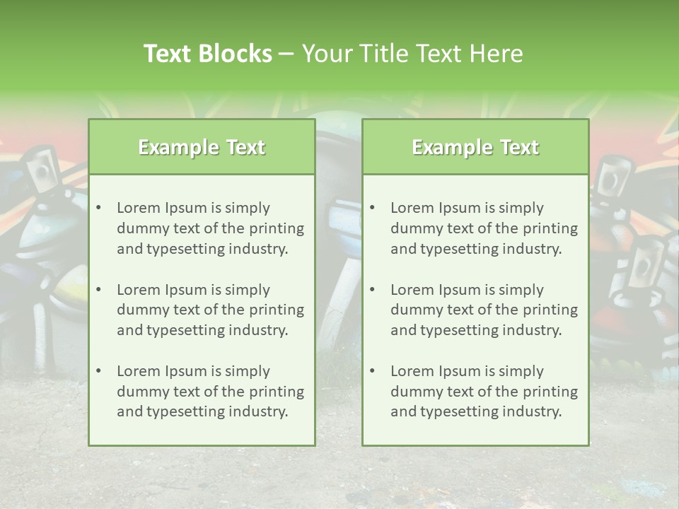 Drawing Street Style PowerPoint Template