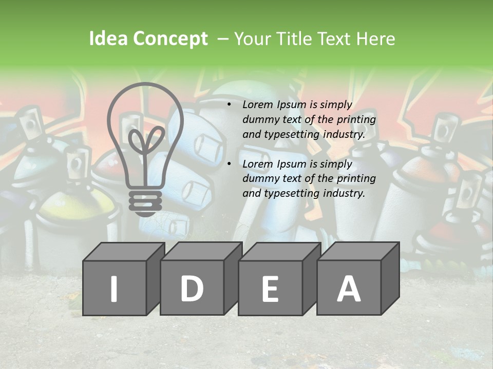 Drawing Street Style PowerPoint Template