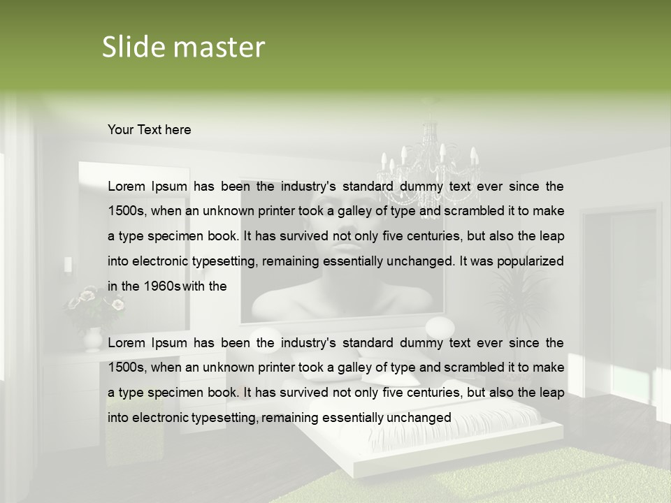 Lighting House Design PowerPoint Template