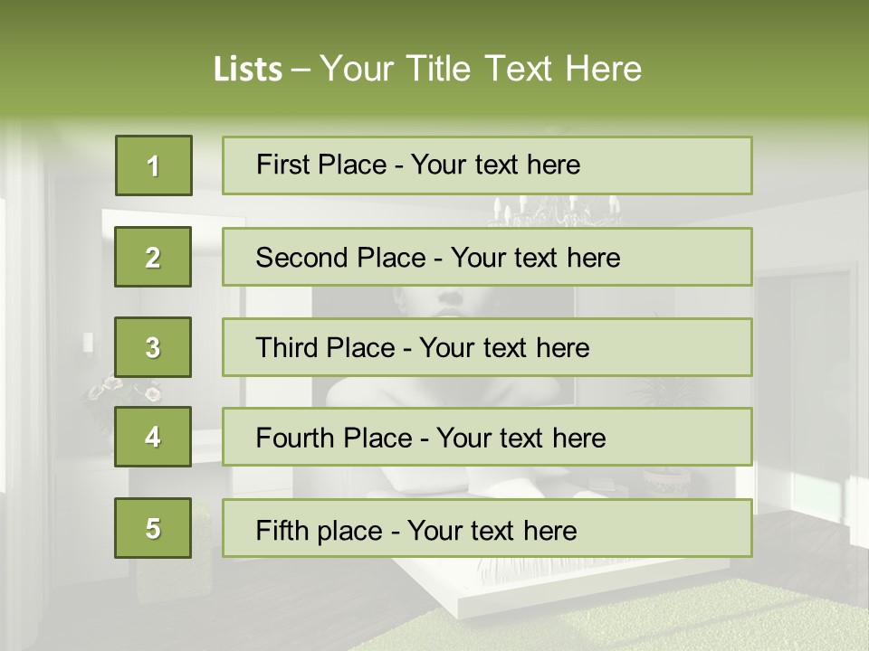 Lighting House Design PowerPoint Template