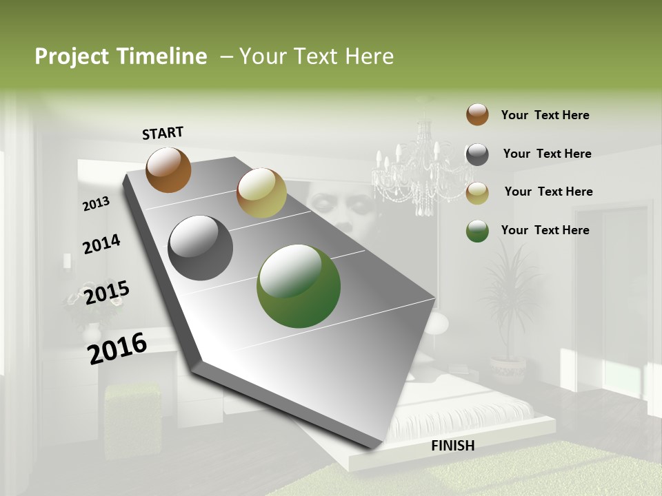 Lighting House Design PowerPoint Template