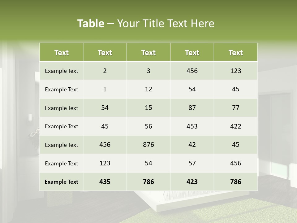 Lighting House Design PowerPoint Template