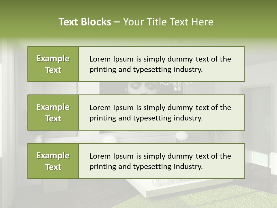 Lighting House Design PowerPoint Template