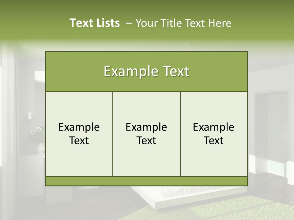 Lighting House Design PowerPoint Template