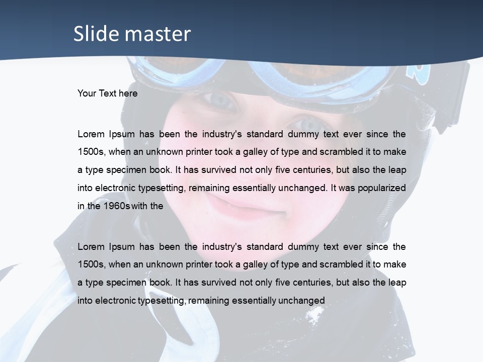 Fresh Children Smiling PowerPoint Template