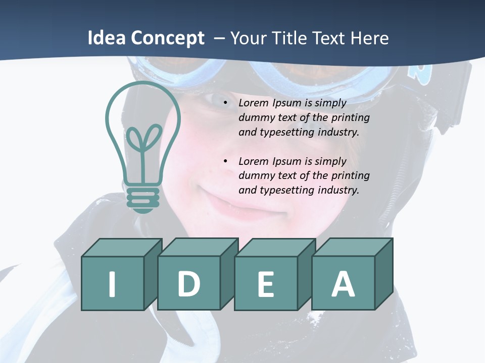 Fresh Children Smiling PowerPoint Template