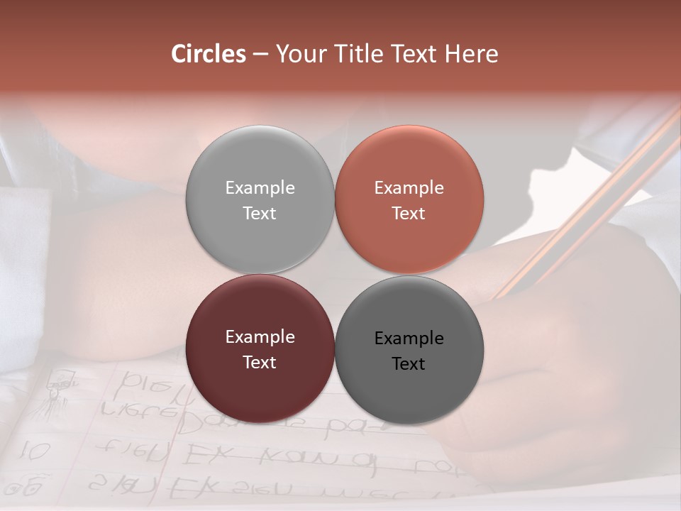 Isolated Uniform Copy Space PowerPoint Template