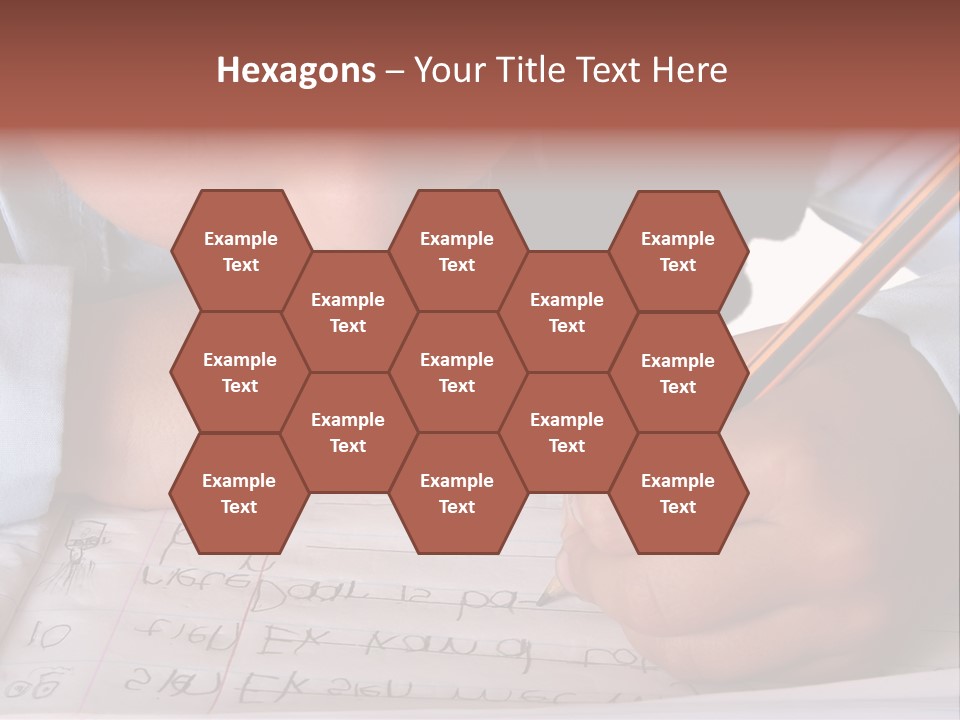 Isolated Uniform Copy Space PowerPoint Template