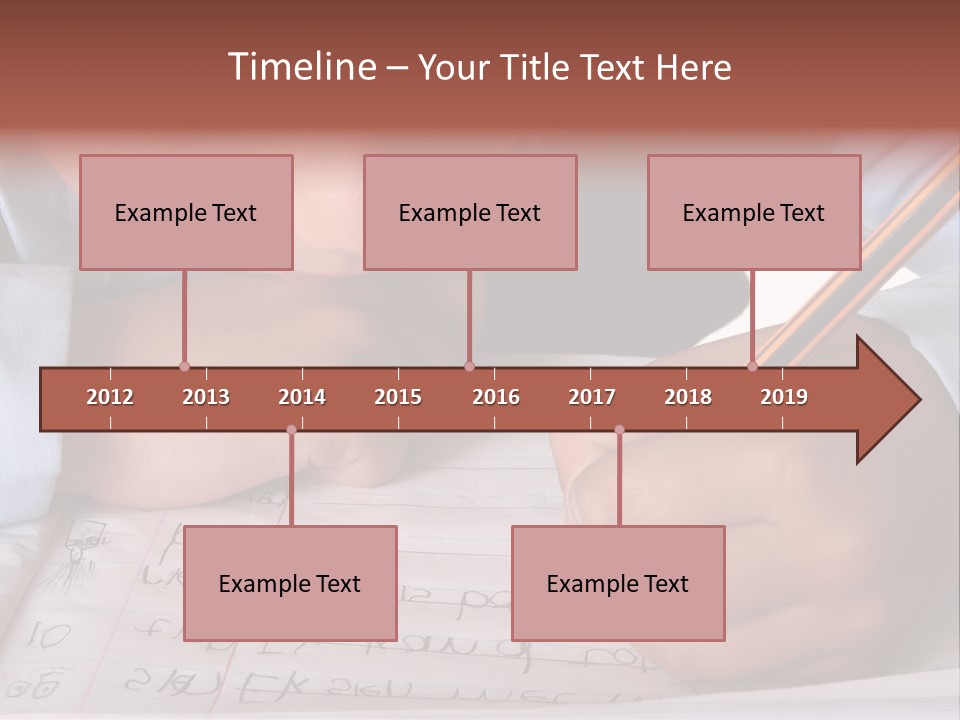 Isolated Uniform Copy Space PowerPoint Template