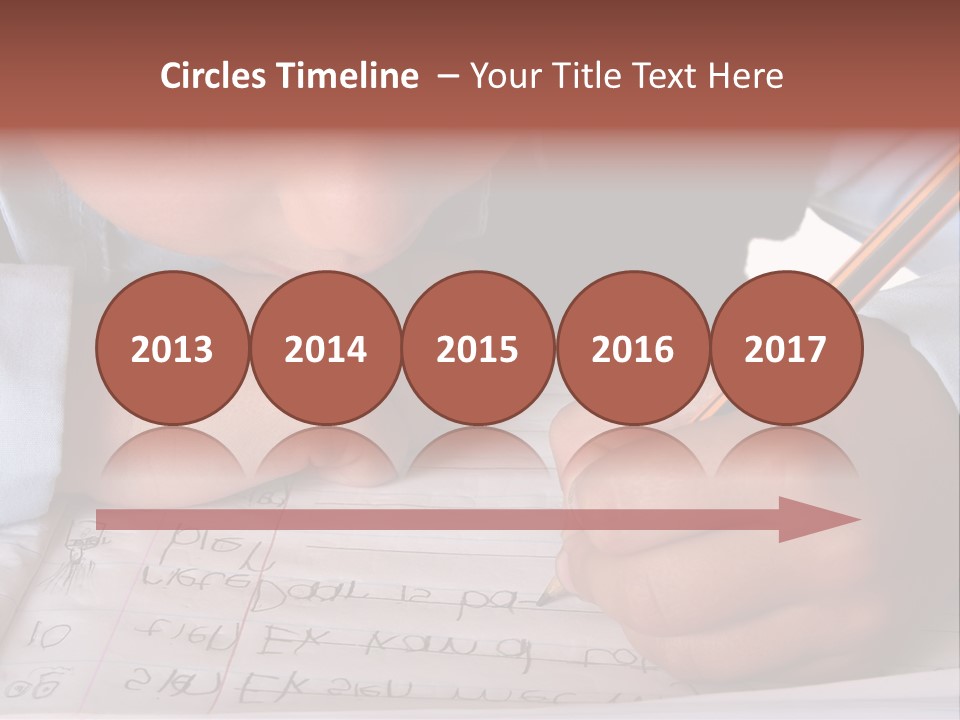 Isolated Uniform Copy Space PowerPoint Template