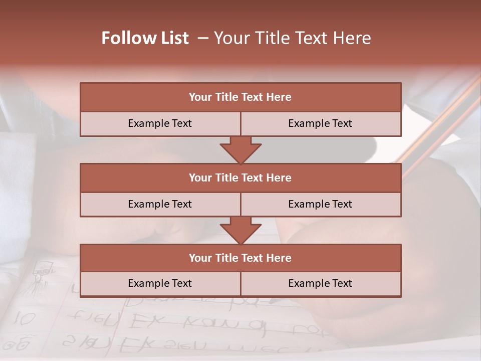 Isolated Uniform Copy Space PowerPoint Template