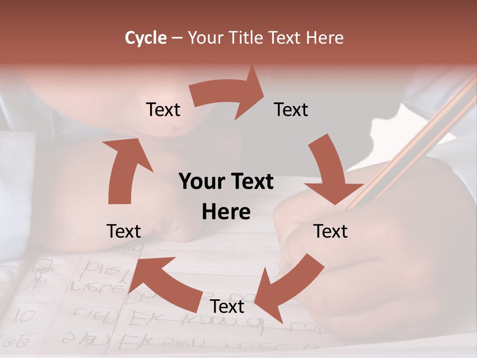 Isolated Uniform Copy Space PowerPoint Template