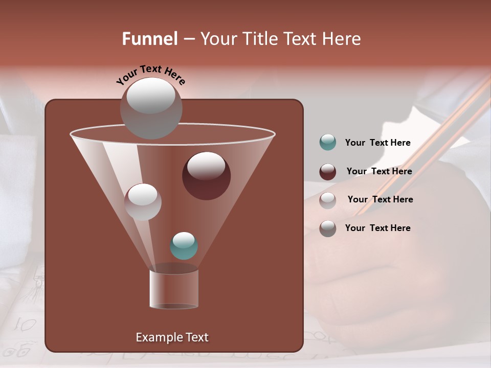 Isolated Uniform Copy Space PowerPoint Template