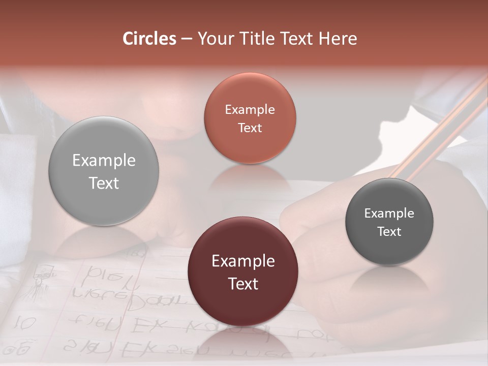 Isolated Uniform Copy Space PowerPoint Template