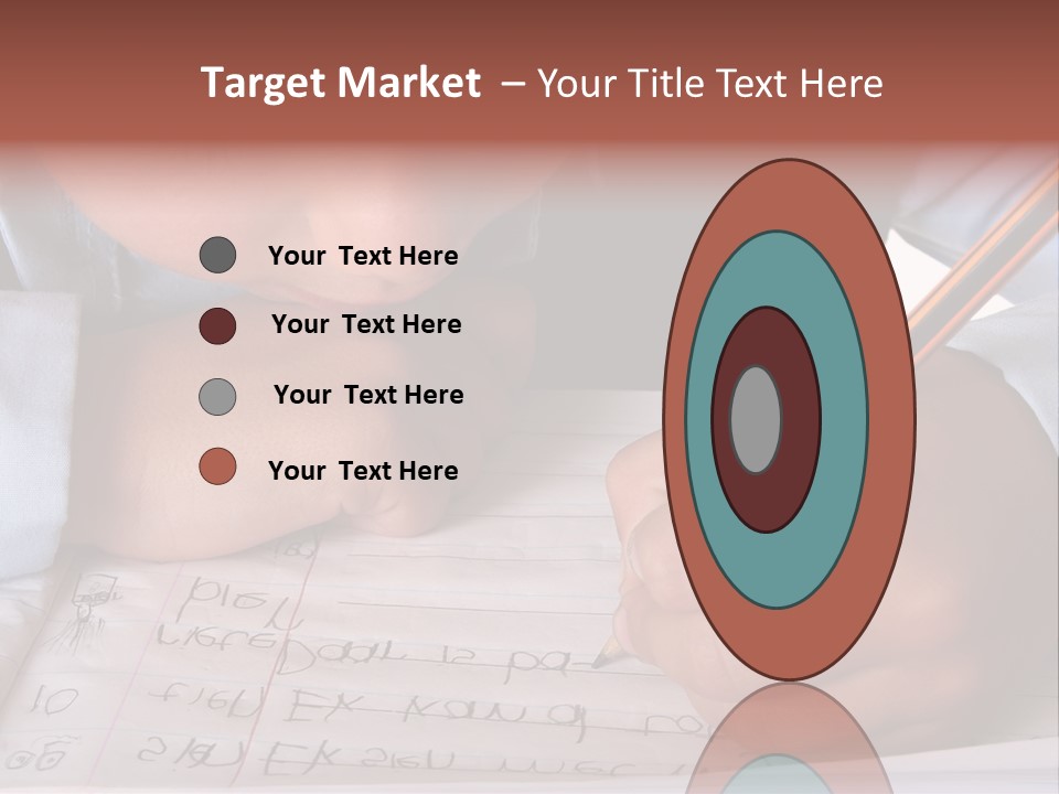 Isolated Uniform Copy Space PowerPoint Template