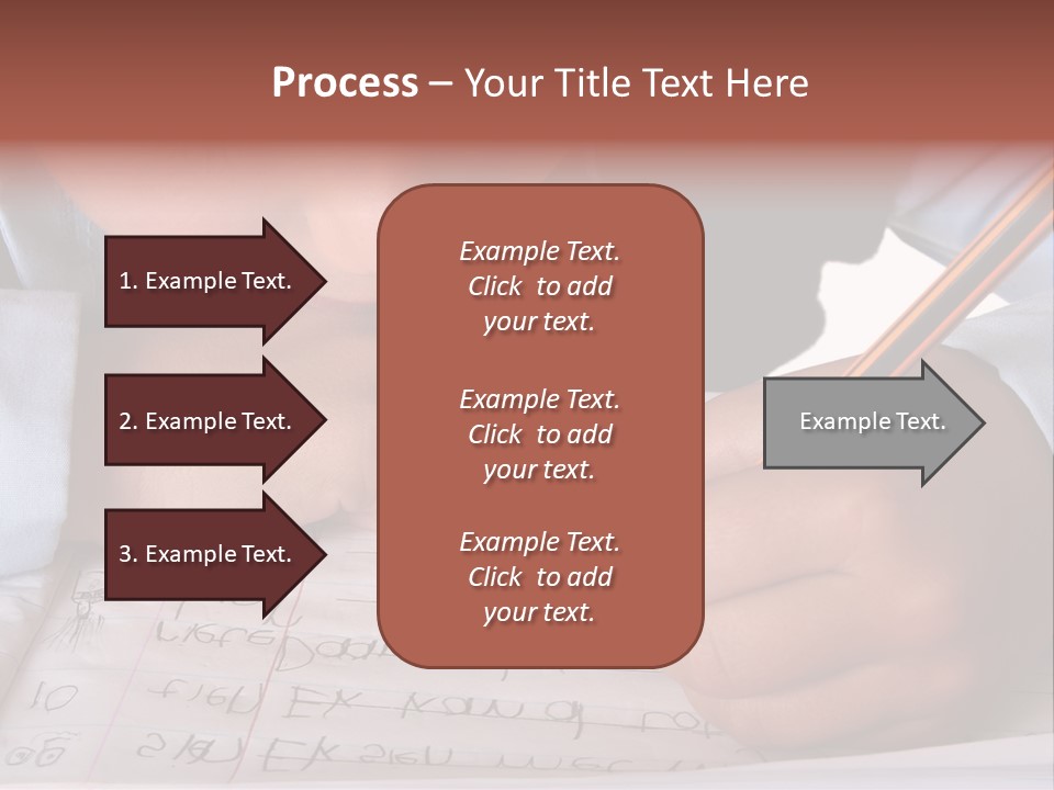 Isolated Uniform Copy Space PowerPoint Template