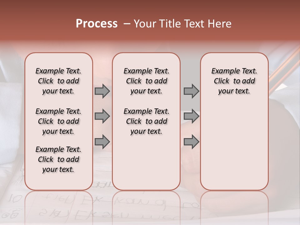 Isolated Uniform Copy Space PowerPoint Template