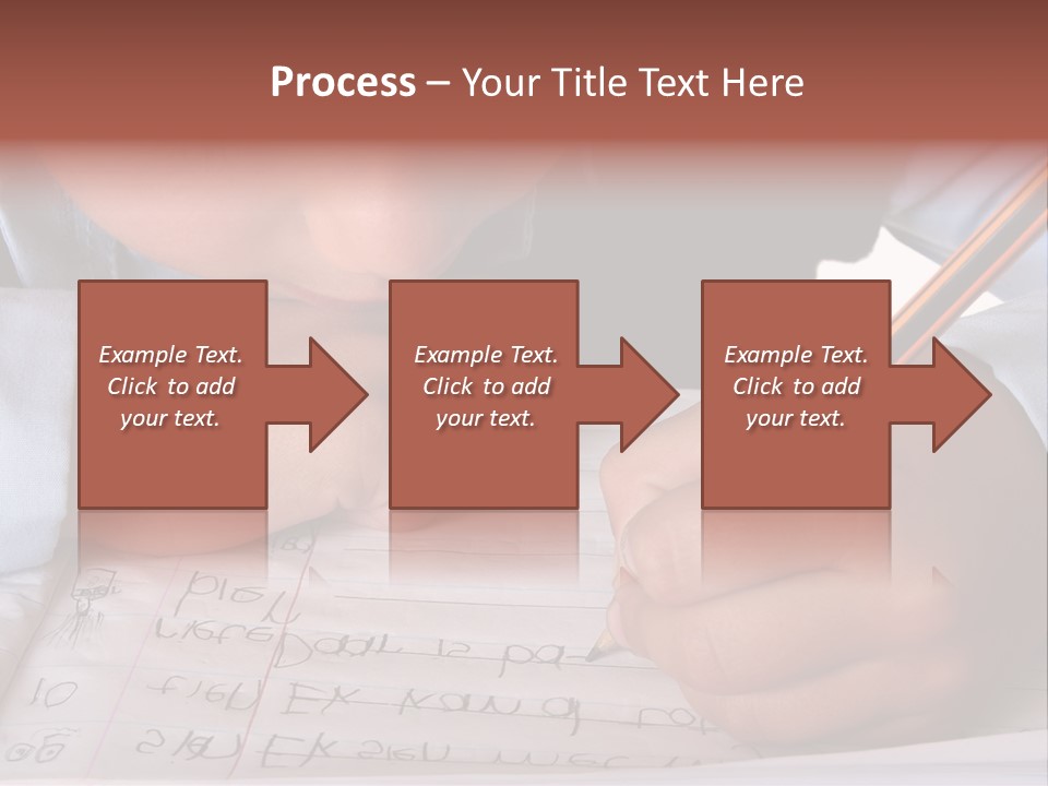 Isolated Uniform Copy Space PowerPoint Template