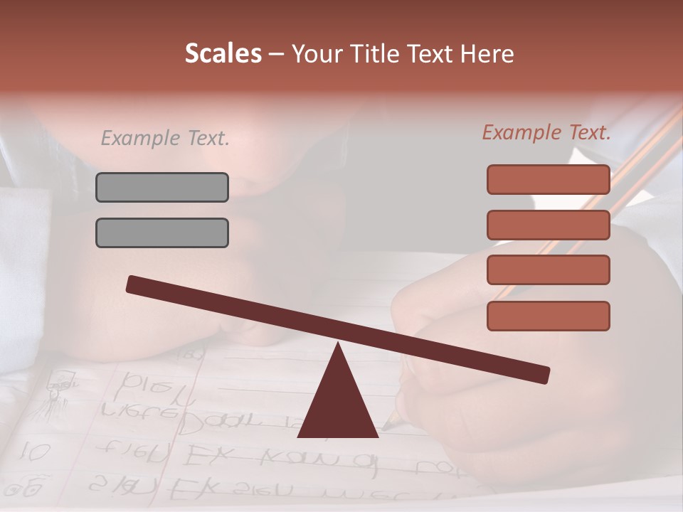 Isolated Uniform Copy Space PowerPoint Template