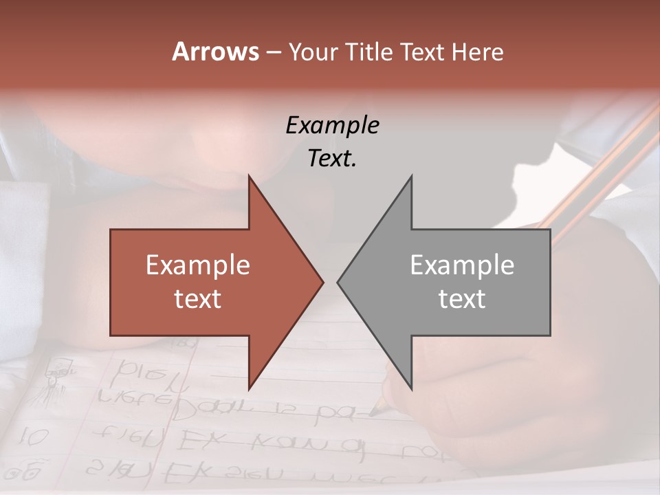 Isolated Uniform Copy Space PowerPoint Template