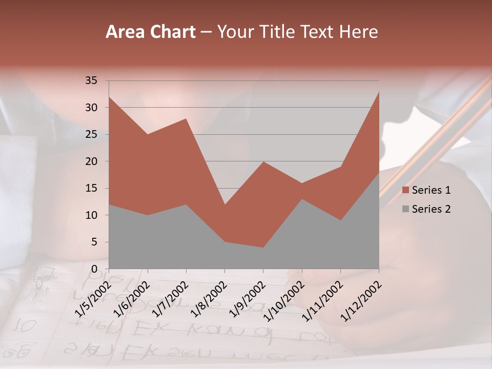 Isolated Uniform Copy Space PowerPoint Template
