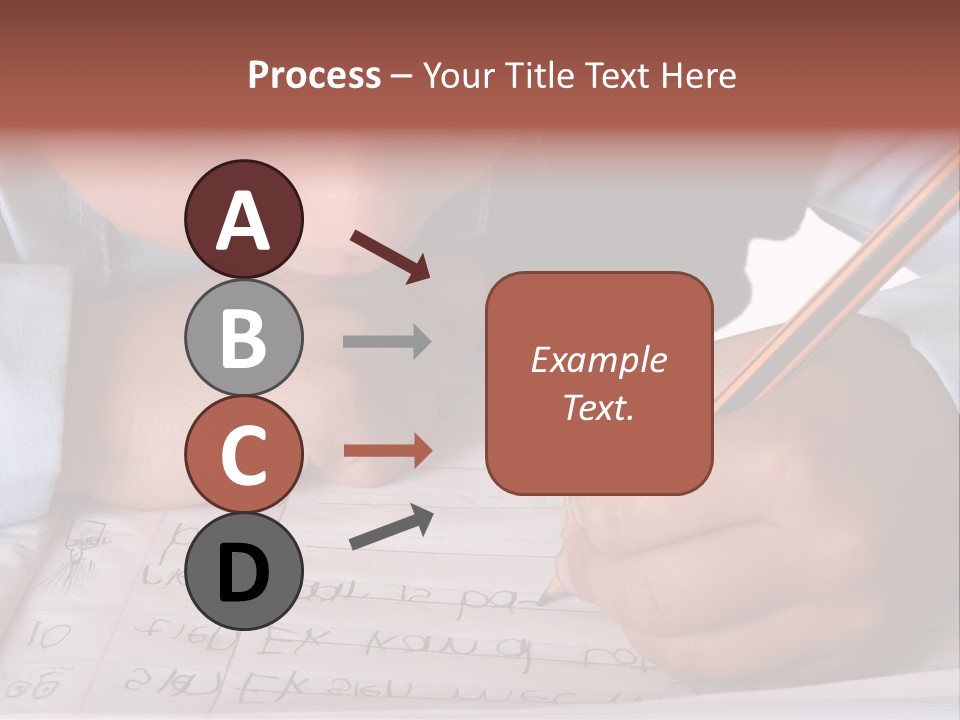 Isolated Uniform Copy Space PowerPoint Template
