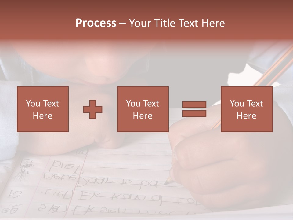 Isolated Uniform Copy Space PowerPoint Template