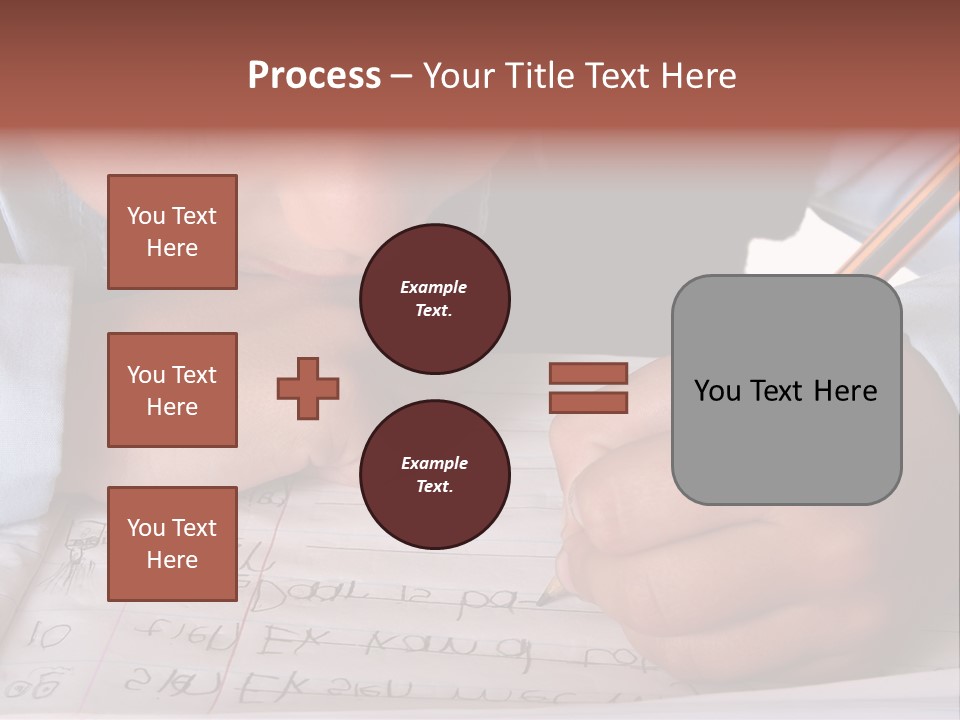 Isolated Uniform Copy Space PowerPoint Template