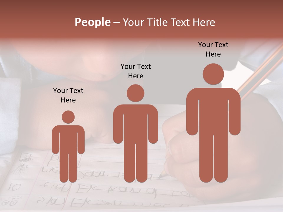 Isolated Uniform Copy Space PowerPoint Template