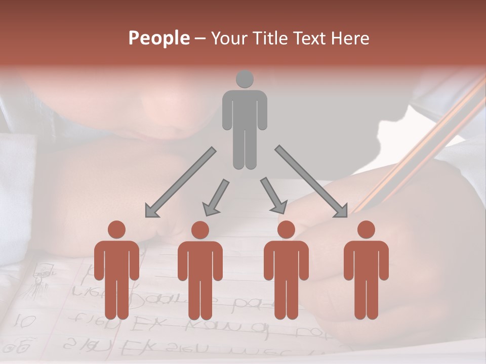 Isolated Uniform Copy Space PowerPoint Template