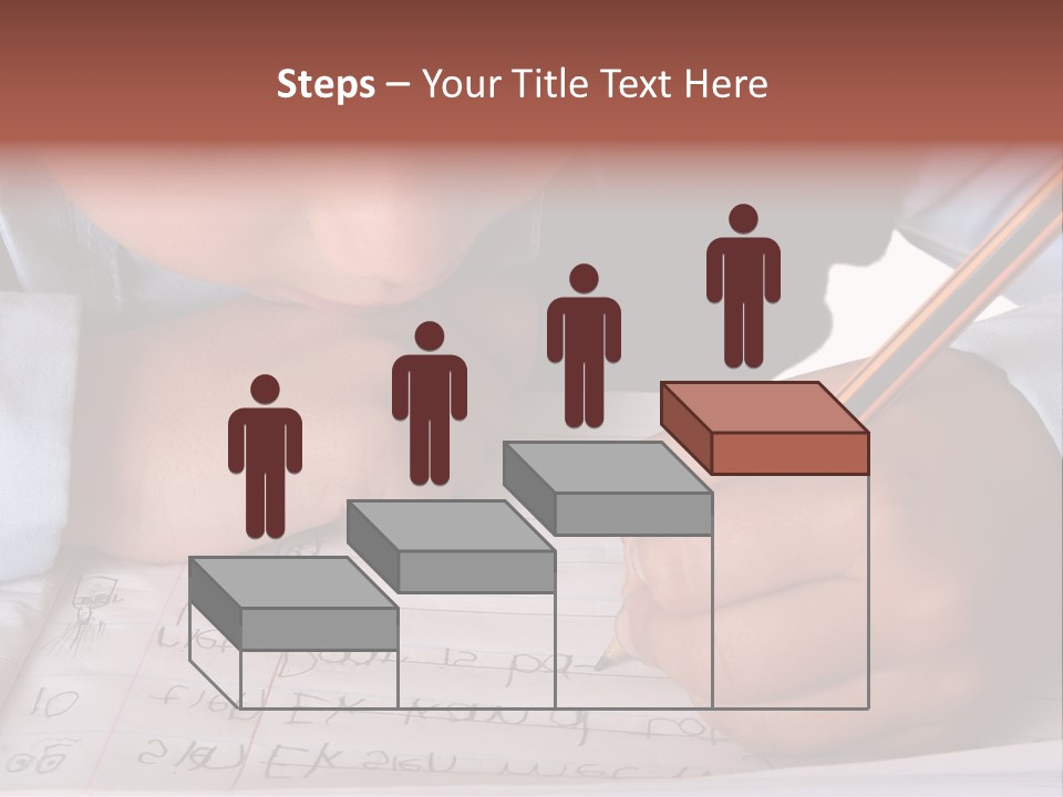 Isolated Uniform Copy Space PowerPoint Template