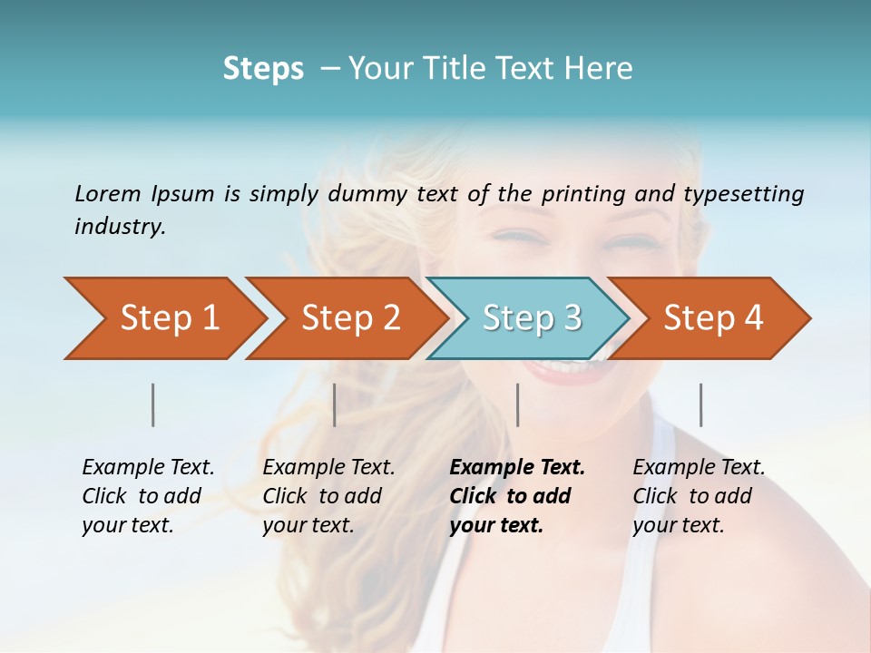 Sunshine Serene Charming PowerPoint Template